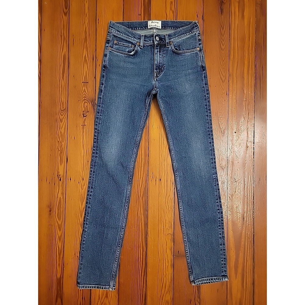 Acne Studios Ace STR Vintage Dark Denim Womens 29